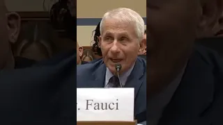 Dr. Fauci testifies about COVID response