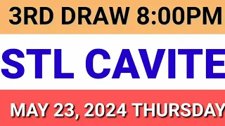 STL - CAVITE May 23, 2024 3RD DRAW RESULT