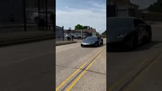 Lamborghini Huracan on the Hood #shorts #viral #status