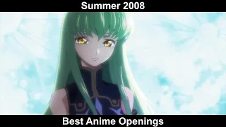 Top 20 Anime Openings of Summer 2008