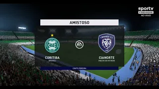 Coritiba x Cianorte - 6 rodada Campeonato Paranaense - Primeira Fase - 2023 - FIFA 23