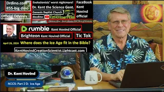 NCSS: Part 2 D: Where does the Ice Age fit in the Bible?