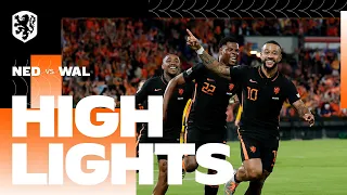 MEMPHIS SAVES THE DAY! 👉🦁👈 | Highlights Nederland - Wales (14/6/2022) Nations League