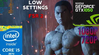 Tekken 8-GTX 1050 2GB+I5 3570-1080P-720P-Low Settings