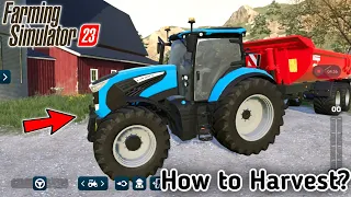 #FS23, How to Harvest Corn in Farming Simulator 23