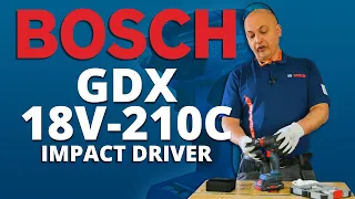 Bosch GDX 18V-210C Impact Driver | Toolstop Demo