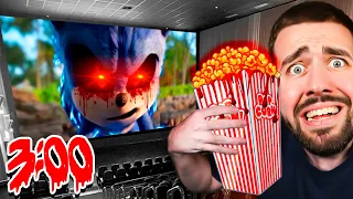 NE JAMAIS REGARDER LE FILM SONIC 2 À 3H00 DU MATIN ! Sonic.exe horreur vient me chercher... 😰