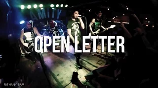 Open Letter - The Amity Affliction (Oct. 22, 2015)