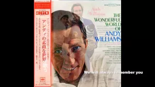 andy williams original album collection　AloneAgain(Naturally)1972