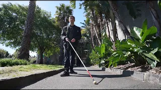 ‘Look up. Listen up. Let me be.’ International White Cane Day 2022