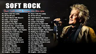 ROD STEWART, PHIL COLLINS, MICHAEL BOLTON, LIONEL RICHIE ️🎵️ SOFT ROCK HITS 80S 90S