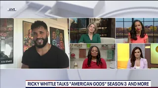 DC news anchor shoots her shot with Ricky Whittle from "American Gods" | FOX 5 DC