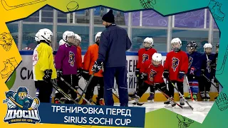 Тренировка перед Sirius Sochi Cup