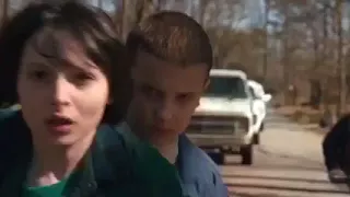 Stranger Things - Eleven Flips A Van