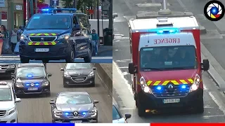 [Paris] Véhicules d'Urgence - Pompiers, SAMU, Police (Part 2) Paris Emergency Services responding