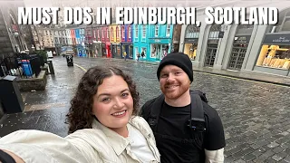 Road Trip: Scotland Touring Edinburgh Castle in the Worst Weather!