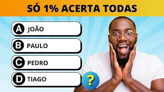 20 PERGUNTAS BÍBLICAS NÍVEL DIFÍCIL - QUIZ BÍBLICO #6