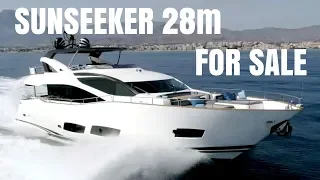 Sunseeker 28m Yacht For Sale - Walk Through Video