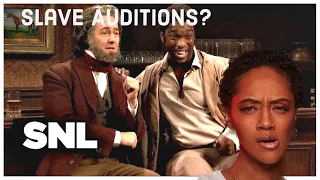 FIRST TIME REACTING TO | 12 Years a Slave Auditions - Saturday Night Live