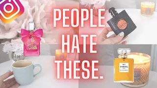 Most Disliked Perfumes According to Instagram