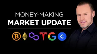Market Update: Bitcoin, Ethereum and ETH ETF, MATIC, $DXY $COIN $TSLA and $GOOG