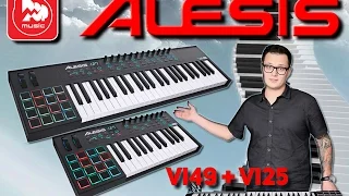 Миди клавиатуры и контроллеры ALESIS VI49 + ALESIS VI25