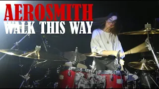 Aerosmith - Walk This Way - Drum Cover By Nikoleta - 14 years old