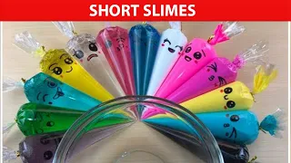 Original Slime VS Clear Slime, Making Slime With Funny Piping Bags   Fluffy Slime 9