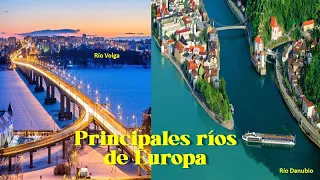 Principales ríos de Europa. 2022