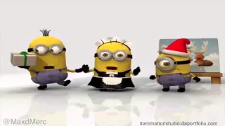 Minions Christmas Song - We Wish You A Merry Christmas and A Happy New Year