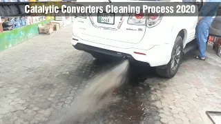 Catalytic Converter Cleaning Process 2020 | Boostup Catalytic Converter | dpf clean