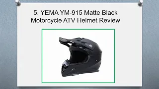 Top 10 Best Motorcycle Helmets in 2019