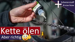 Fahrradkette ölen - aber richtig! ... inkl. Schmiermittel Know-how