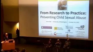 "From Research to Practice: Preventing Child Sexual Abuse" Part 5: Q&A