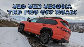 2023 Sequoia TRD Pro Off Road Test: The Most Capable Yet!