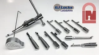 (566) Multi Pick Lever Lock Set from GJ Locks