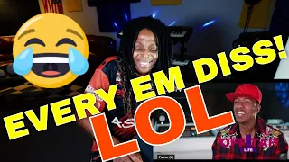 Every Diss On EMINEM's "Music To Be Murdered By" Album MGK, Cardi B, Jamar, Mumble Rap etc Reaction