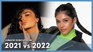 Junior Eurovision Battle - 2021 vs 2022