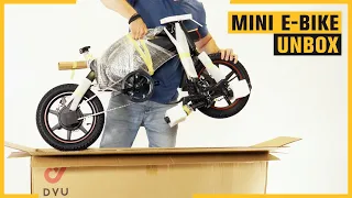 DYU D3F - Unboxing and Set Up | Portable Electric Bike