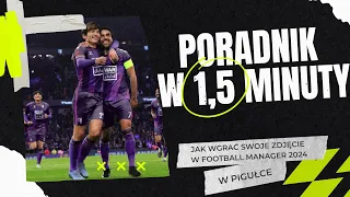 Jak Wgrać swoje zdjęcie w Football Manager 2024 !! ( Poradnik w 1,5 minuty )