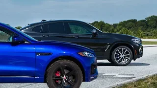 2019 BMW X4 M40i Vs. 2018 Jaguar F-Pace S