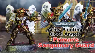 Blood Angels Painting - Custom Primaris Sanguinary Guard