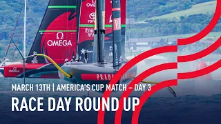 36th America's Cup Day 3 Race Day Round Up