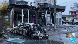 Bombardeos rusos han destruido zonas residenciales en Jersón