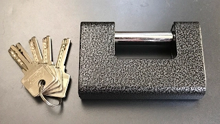 [457] SP 100mm Dimple-Core Shutter Lock Picked