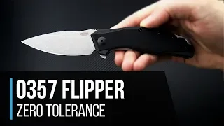 Zero Tolerance 0357 SpeedSafe Liner Lock Assisted Flipper Overview