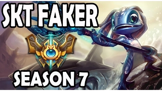 FAKER plays FIZZ vs A Korean DIAMOND VIKTOR Season 7