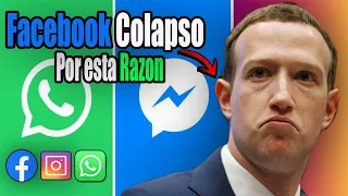 Que OCURRIO Con Facebook | Instagram | WhatsApp Se Cae Por Esta Razon