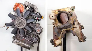 BMW E30 M40 Engine Restoration - Rebuild Time-Lapse | Part 3