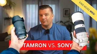 TAMRON vs. SONY | Ein Objektiv muss GEHEN! | Tamron 28-200 mm, F2.8 vs. SONY G 70-200 F4 | Vergleich